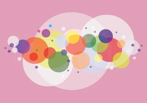Abstract round Circle background Stock Illustration