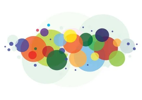 Abstract round Circle background Stock Illustration
