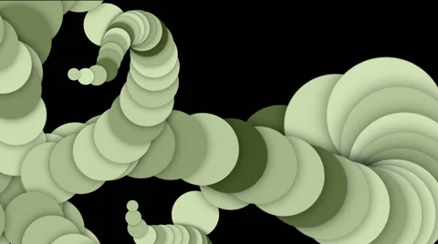 Abstract round circle flower pattern,star chain,rope knot,whirlpool vortex. Stock Footage 48044710