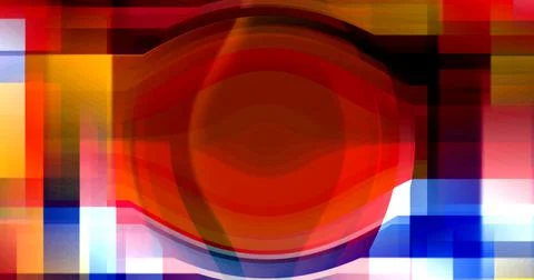 Abstract Round Circle Pattern In Center Background Wallpaper Wave Stock Illustration