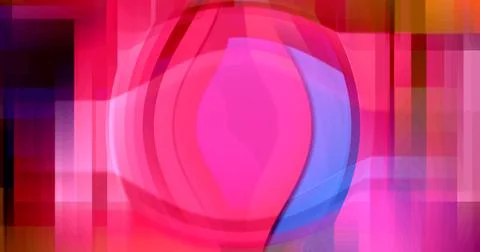 Abstract Round Circle Pattern In Center Background Wallpaper Wave Stock Illustration