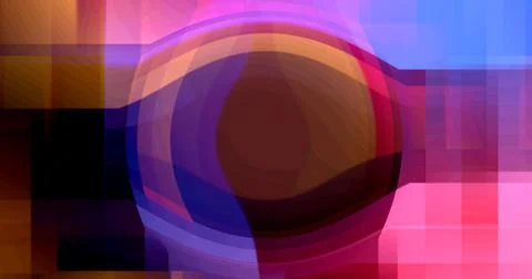 Abstract Round Circle Pattern In Center Background Wallpaper Wave Stock Illustration