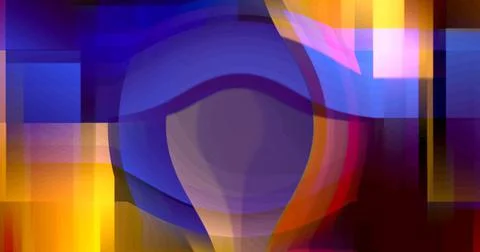 Abstract Round Circle Pattern In Center Background Wallpaper Wave Illustrazione stock
