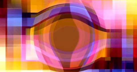 Abstract Round Circle Pattern Embossed In Center Background Wallpaper Plaid Illustrazione stock