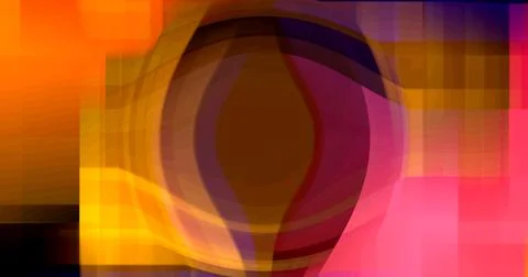 Abstract Round Crystal Ball Pattern In Center Background Wallpaper Lines Stock Illustration