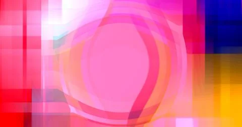 Abstract Round Crystal Ball Pattern In Center Background Wallpaper Lines Stock Illustration