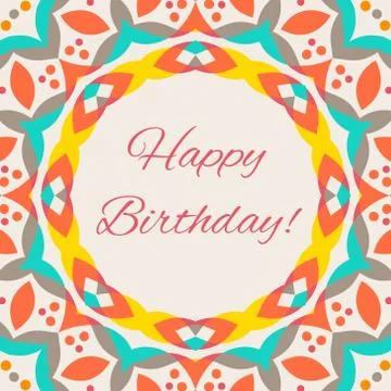 Abstract round design Stock Illustration