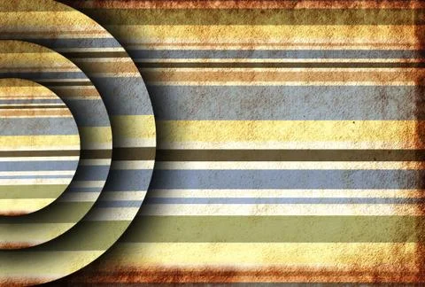 Abstract round pattern . Stock Illustration
