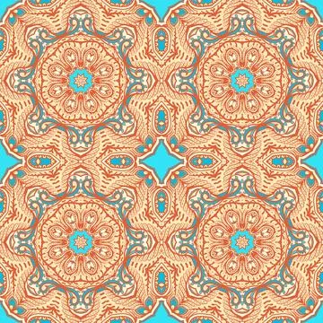 Abstract round patterns Stock Illustration