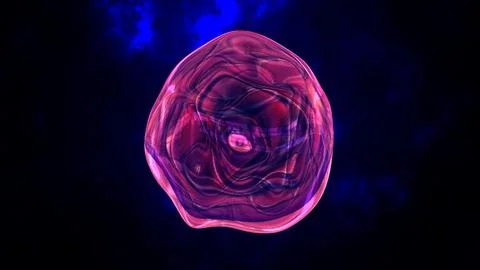 Abstract round purple sphere liquid iridescent futuristic swirling, abstrac.. Stock Illustration