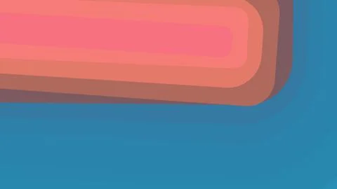 Abstract rounded gradient banner with smooth pink and blue tones, creating .. Stock Illustration