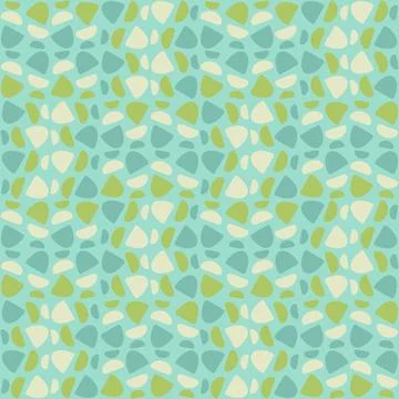 Abstract rounded ornament for decorating any surfaces or things. Seamless pat Illustrazione stock