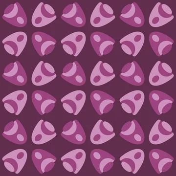 Abstract rounded ornament for decorating any surfaces or things. Seamless pat Stock Illustration