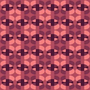 Abstract rounded ornament for decorating any surfaces or things. Seamless pat Stock Illustration