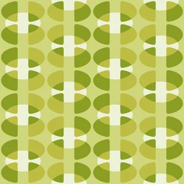 Abstract rounded ornament for decorating any surfaces or things. Seamless pat Stock Illustration