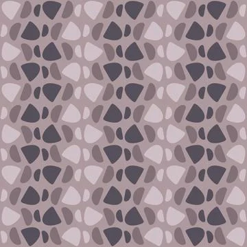 Abstract rounded ornament for decorating any surfaces or things. Seamless pat Stock Illustration