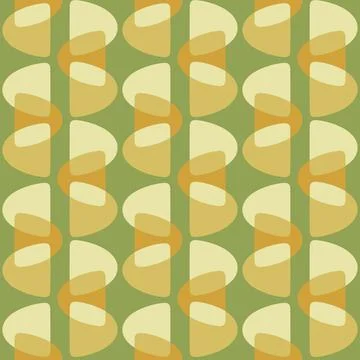 Abstract rounded ornament for decorating any surfaces or things. Seamless pat Stock Illustration