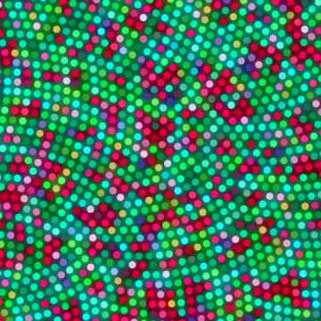 Abstract rounded pixel points mosaic. EPS 8 イラスト素材
