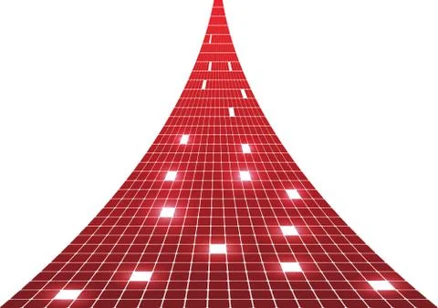 Abstract rounded rectangle background Stock Illustration