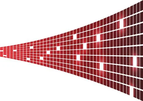 Abstract rounded rectangle background Stock Illustration