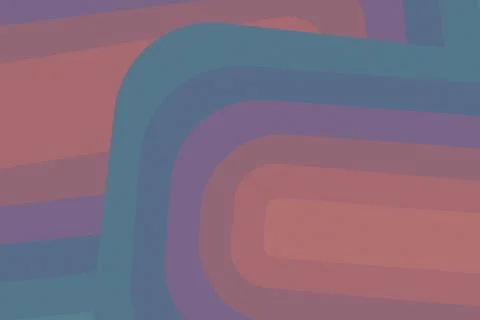 Abstract rounded shapes in soft pastel blue, purple, and pink create a calm.. Stock Illustration