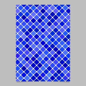 Abstract rounded square mosaic pattern page template background 스톡 일러스트