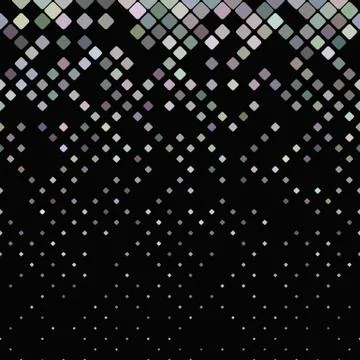 Abstract rounded square pattern background - graphic design Stock Illustration