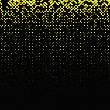 Abstract rounded square pattern background - vector graphic Stock Illustration