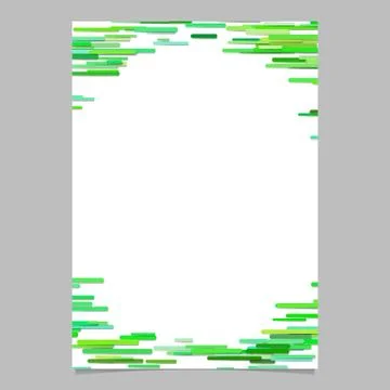 Abstract rounded stripe background brochure template - vector illustration Stock Illustration