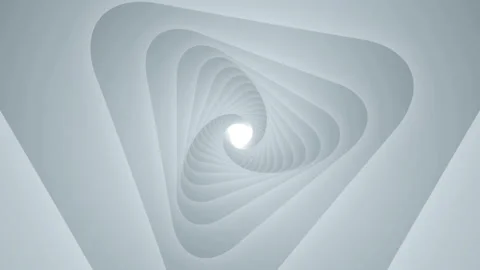 Abstract Rounded Triangular Shape Background Animation 스톡 동영상 130321711