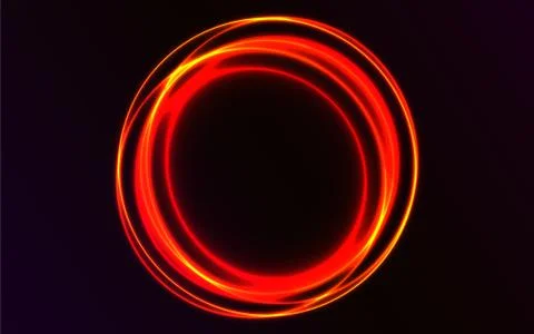 Abstract rounded vector explosion. Abstract plasma vector background. Stock Illustration