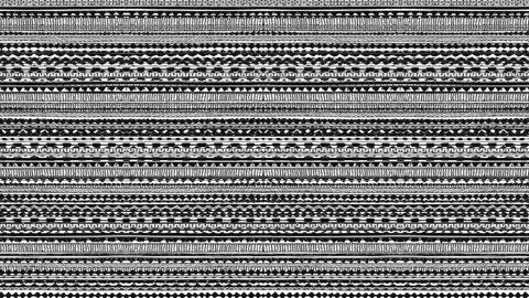 Abstract rug pattern undulating in water Stock Footage 242741413