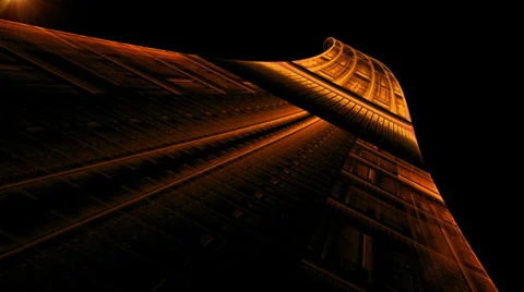 Abstract  Runway Stretching with Rays of Light 動画素材 39013818