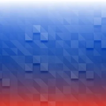 Abstract Russian flag Stock Illustration