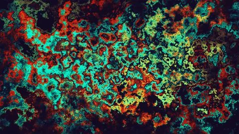 Abstract rust corrosion background textures in turbulent displac Stock Photos