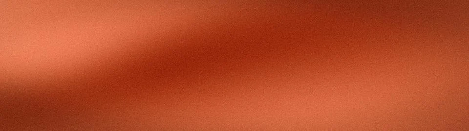 Abstract rust orange gradient background with grainy texture blur for wide .. Stock Illustration