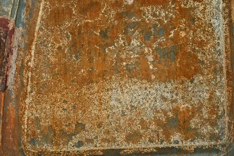 Abstract Rusty Iron Sheet Metal Macro Texture Background Stock Photos