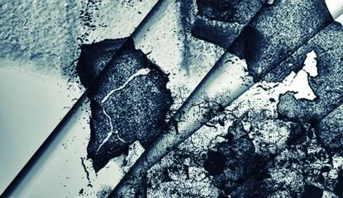 Abstract rusty metal background. Design overlays texture element . Stock Illustration