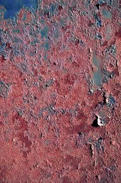 Abstract rusty metal texture, rusty. Unprotected from atmospheric wet influ.. Stock Photos