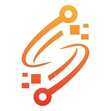  Abstract S Letter Logo Design Modern Creative Branding Icon Vector Template 库存插图