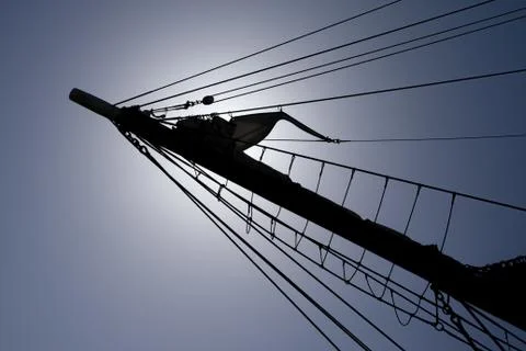 Abstract Sailboat Stock-Fotos
