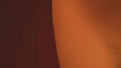 Abstract sand ridge and shadow patterns in Erg Chebbi near Merzouga Morocco Stock Footage 338168713