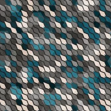 Abstract scales seamless pattern Stock Illustration