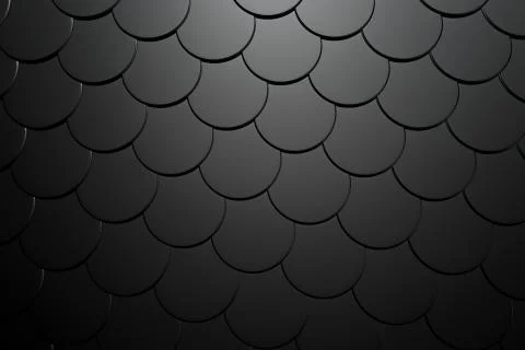 Abstract scaly background. Circular grid Stock Illustration