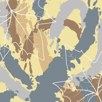 Abstract scarf pattern design for hijab and blanket. Illustrazione stock