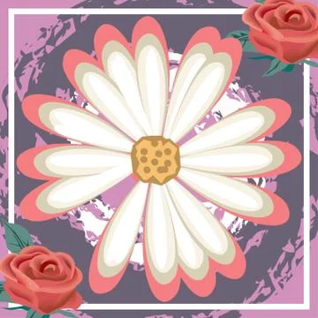 Abstract scarf pattern design for hijab and blanket. Stock Illustration