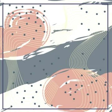 Abstract scarf pattern design for hijab and blanket. Stock Illustration