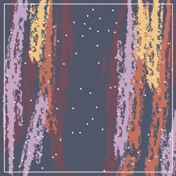 Abstract scarf pattern design for hijab and blanket. Illustrazione stock