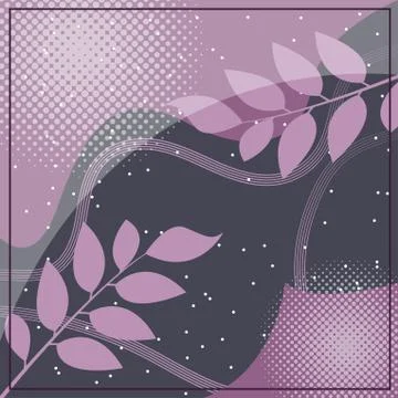 Abstract scarf pattern design for hijab and blanket. Stock Illustration