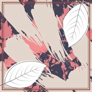 Abstract scarf pattern design for hijab and blanket. Stock Illustration